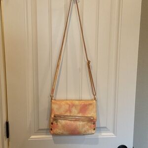 Hammit crossbody handbag. Stylish Tie-Dye Crossbody Bag